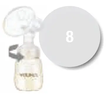 Unscrew the pumping kit