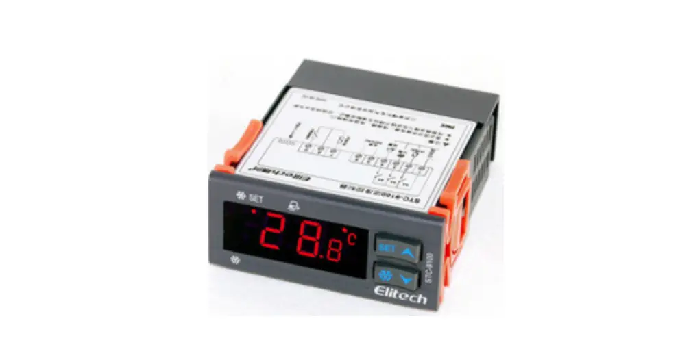 Elitech Stc-9100 Double Sensor Temperature Thermostat User Guide