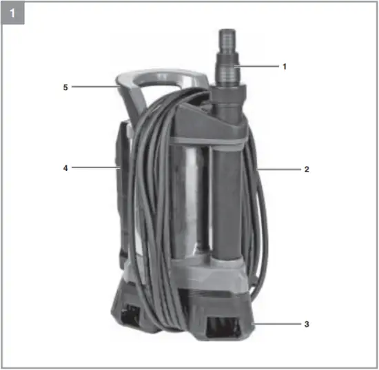 Einhell GE-DP 6935 - Fig. 1