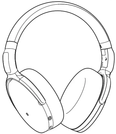 sennheiser HD 458BT Wireless Noise Cancelling headPhone - Cover