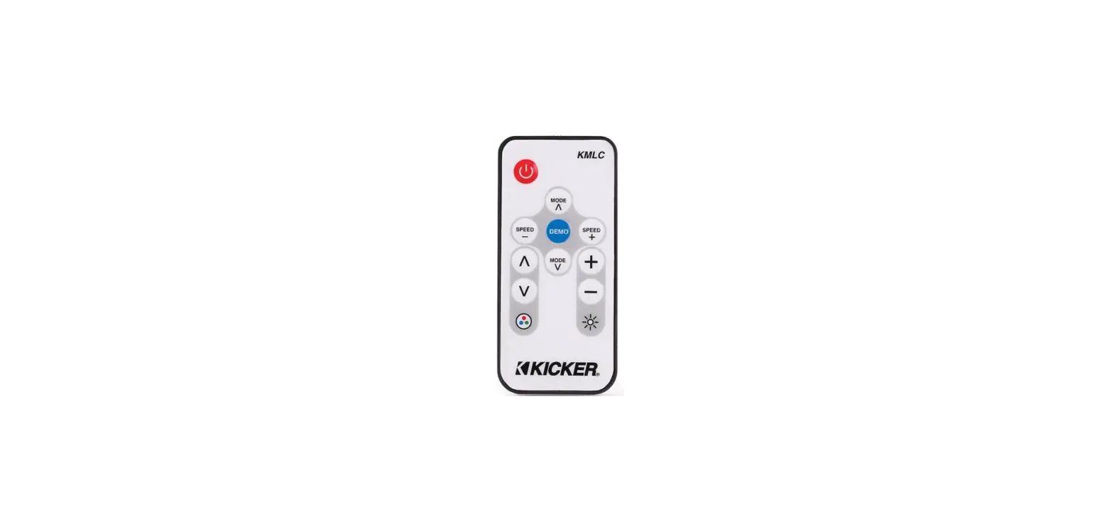 Kicker Kmlc Remote Control Owner's Manual Kicker Kmlc Remote Control Owner's Manual