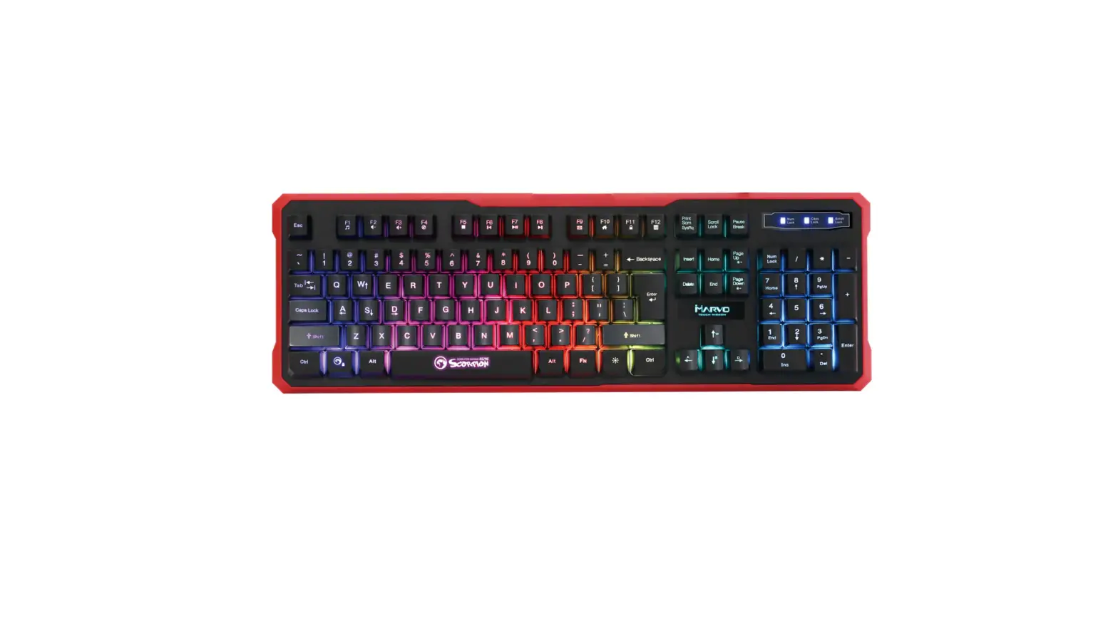 Marvo K629g Rgb Membrane Gaming Keyboard User Manual