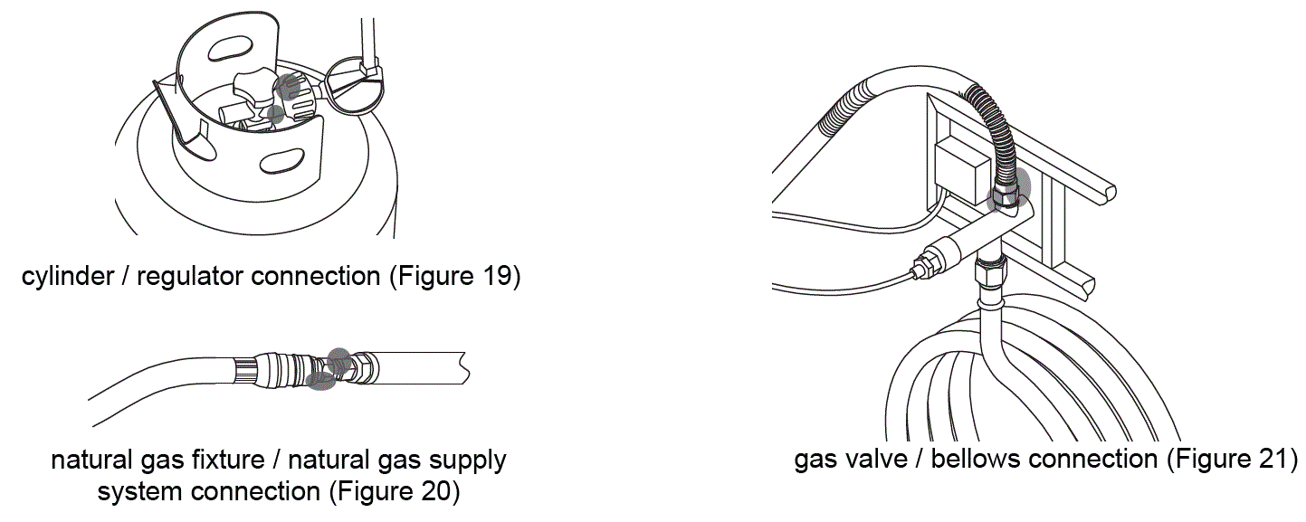 PHI VILLA E02GS010 32 Inch H Square Black Metal Base Propane Gas Fire Pit Table-19