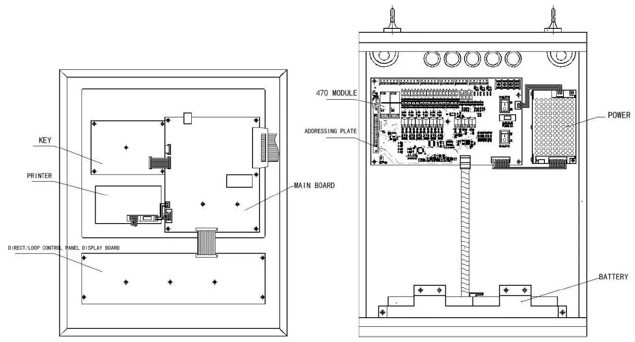 Yingkou Tiancheng Fire Protection Equipment JB-TB-TC5126W Wireless Intelligent Fire AlarmControl Panel 4