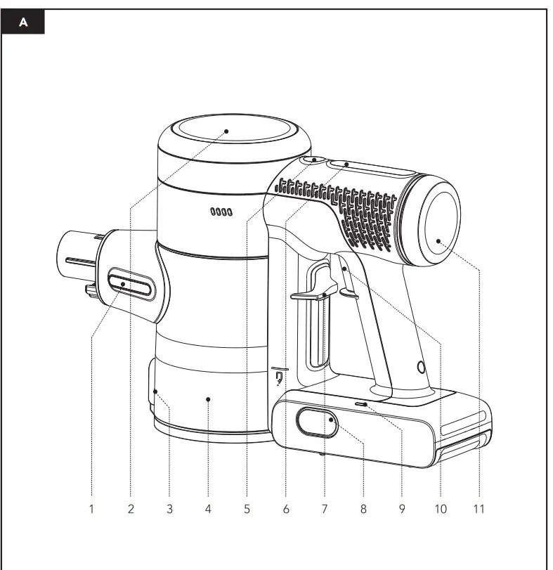 Tineco S15 Pro Series Smart Vacuum Cleaner - Fig
