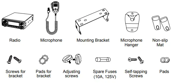 AnyTone AT-5555N II 10 Meter Amateur Radio-fig2