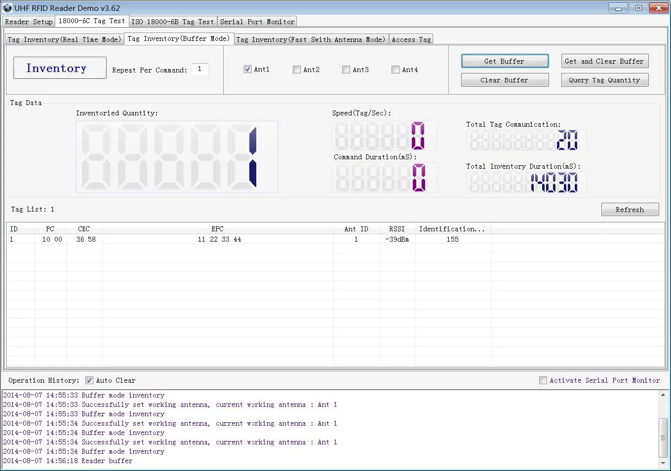 invelion YR903 UHF RFID Evaluation Kit fig 14