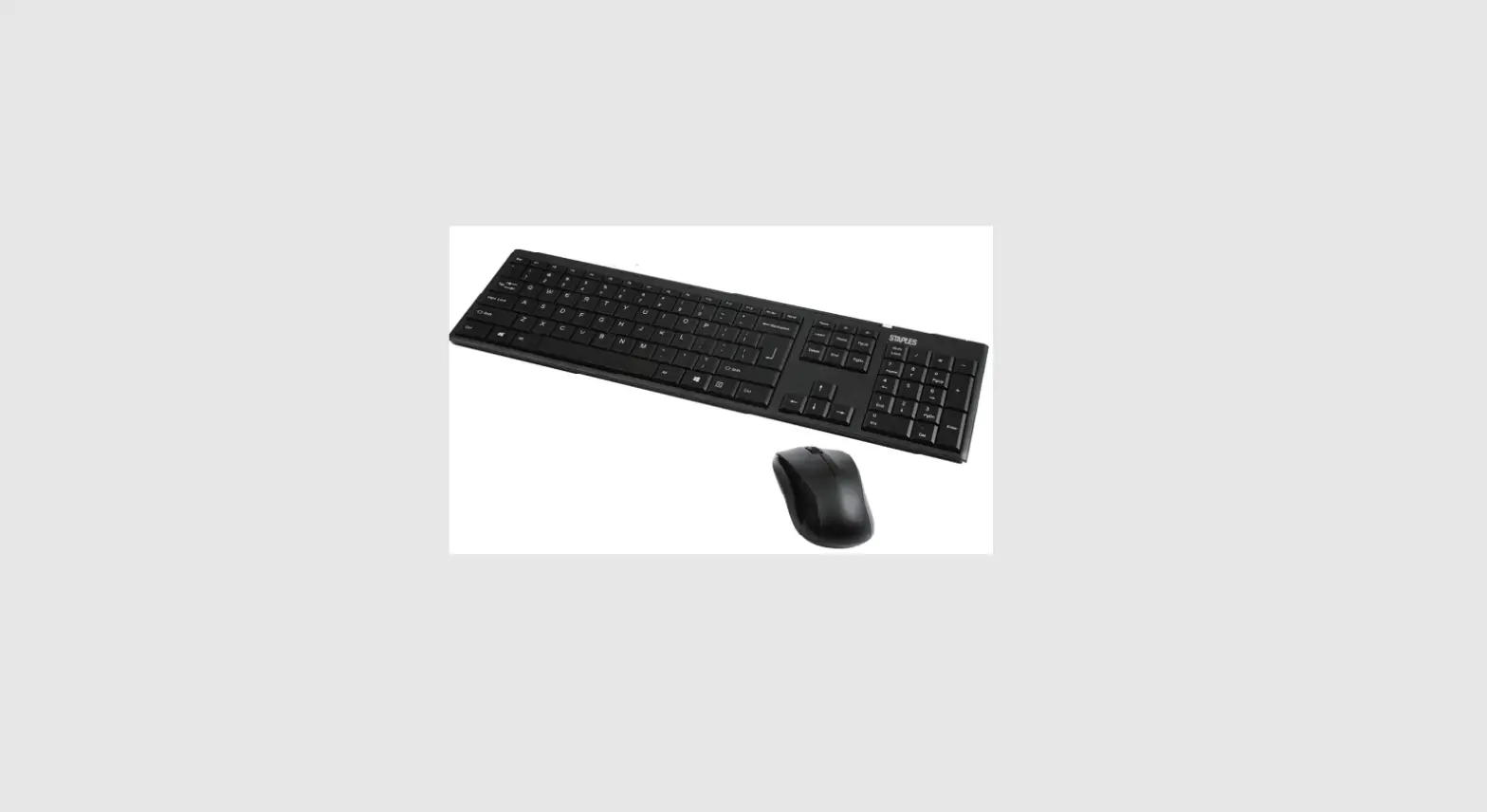 Staples Ag120g 2.4ghz Wireless Mouse And Keyboard Set User Guide