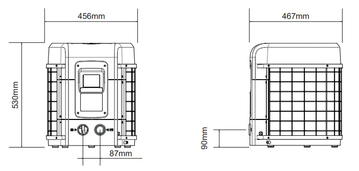 DURATECH SUN05 Sunspring Swimming Pool Heat Pump - fig1