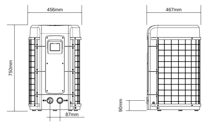 DURATECH SUN05 Sunspring Swimming Pool Heat Pump - fig2