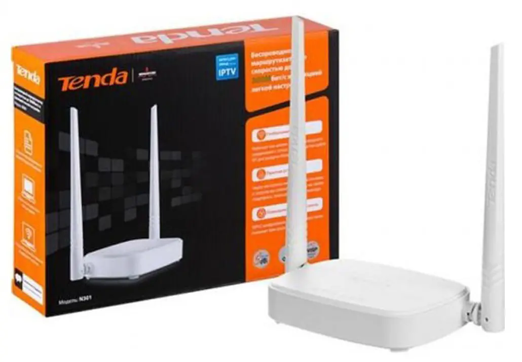 Tenda N301 Wireless N300 Easy Setup Router