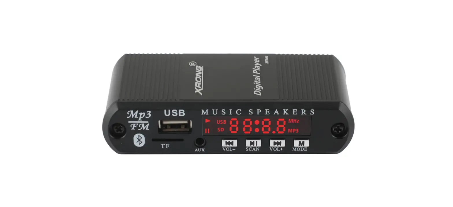 Xrong Hy1898bt Bluetooth Music Player Instructions