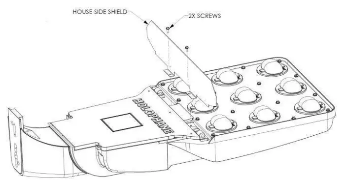 House Side Shield Installation