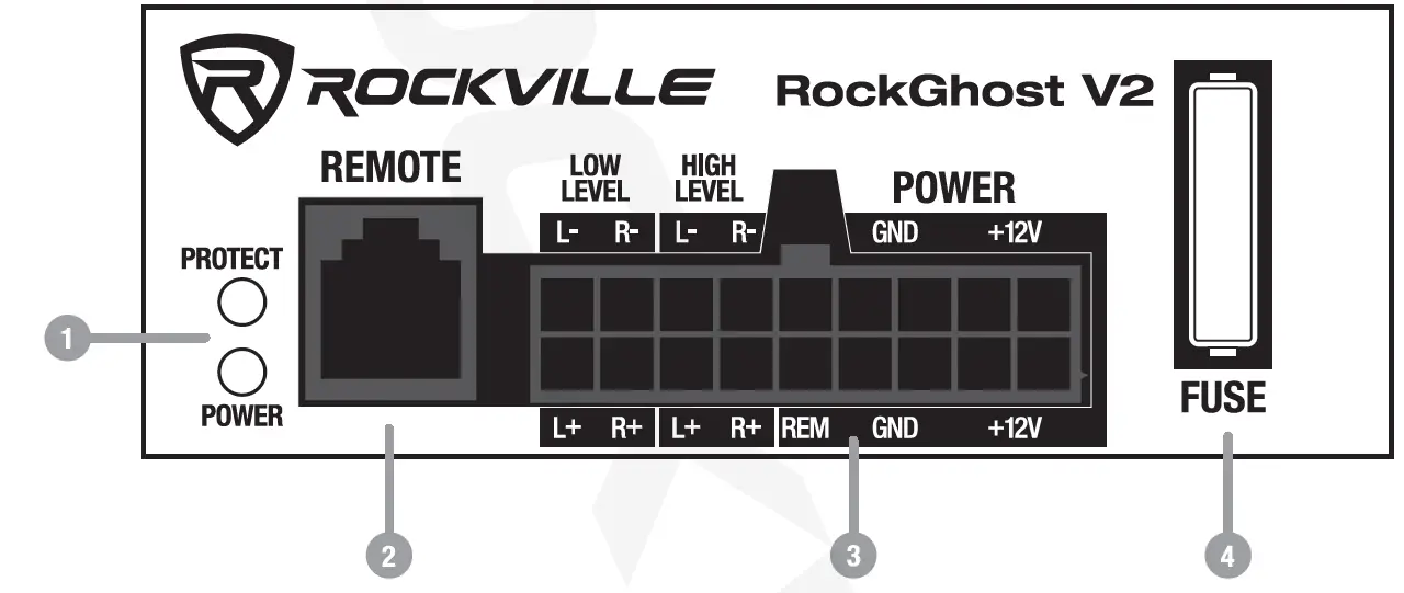 ROCKVILLE RockGhost V2 Powered 11 Inch 800W Car Subwoofer Fits Inside Spare Tire 01