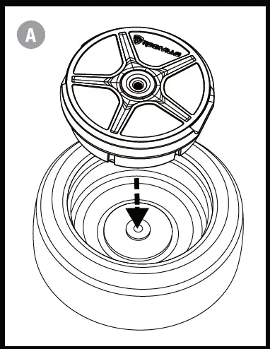 ROCKVILLE RockGhost V2 Powered 11 Inch 800W Car Subwoofer Fits Inside Spare Tire 08