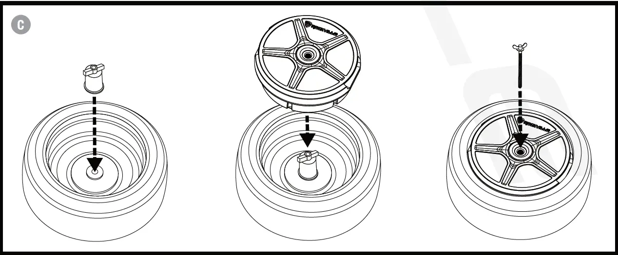 ROCKVILLE RockGhost V2 Powered 11 Inch 800W Car Subwoofer Fits Inside Spare Tire 10