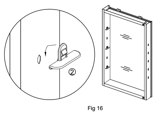 WELLFOR DK MCA2330 BL Medicine Cabinet - fig16