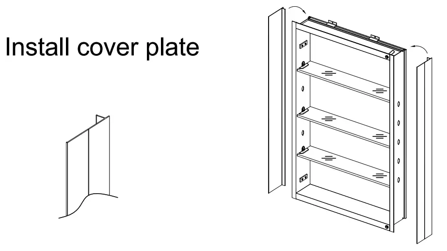 WELLFOR DK MCA2330 BL Medicine Cabinet - fig19