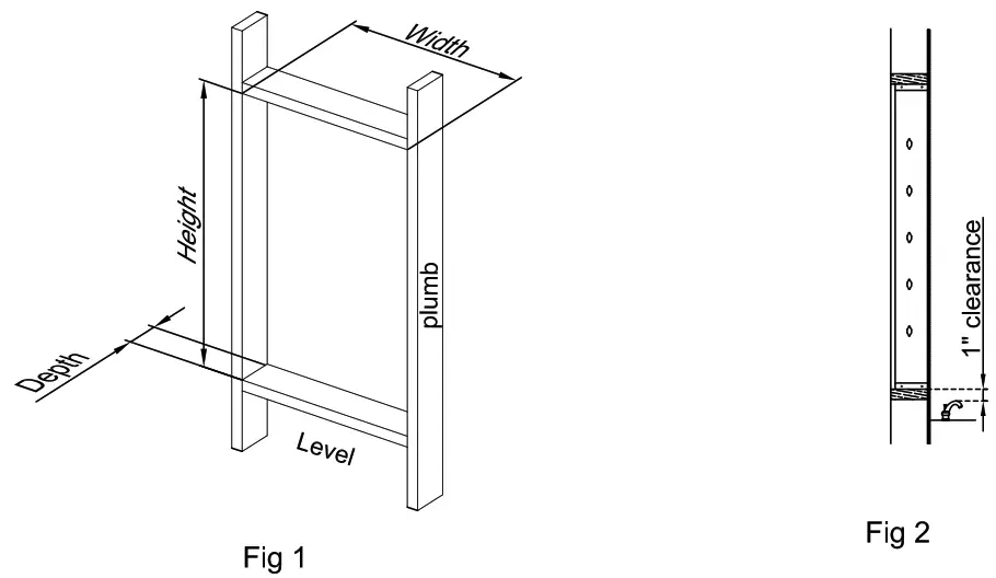 WELLFOR DK MCA2330 BL Medicine Cabinet - fig2