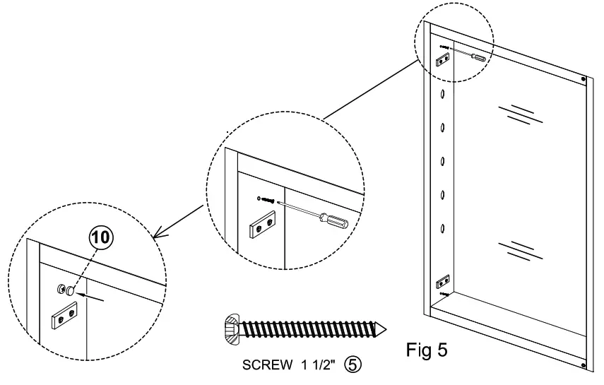 WELLFOR DK MCA2330 BL Medicine Cabinet - fig6