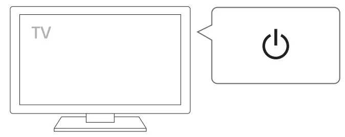 PHEANOO D2 Soundbar with Subwoofer Turning on the TV