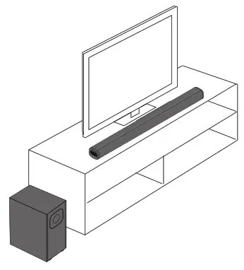 PHEANOO D2 Soundbar with Subwoofer
