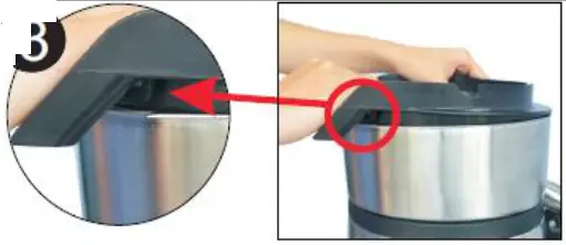 CHEFMASTER HEA873 Fruit and Vegetables Automatic Juicer - fig 3