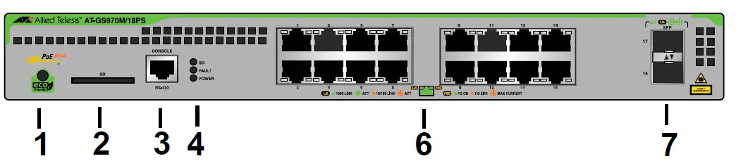 ed Telesis CentreCOM-GS970M-Series-GS970M-10PS-Managed-Gigabit-Ethernet-Switch-01