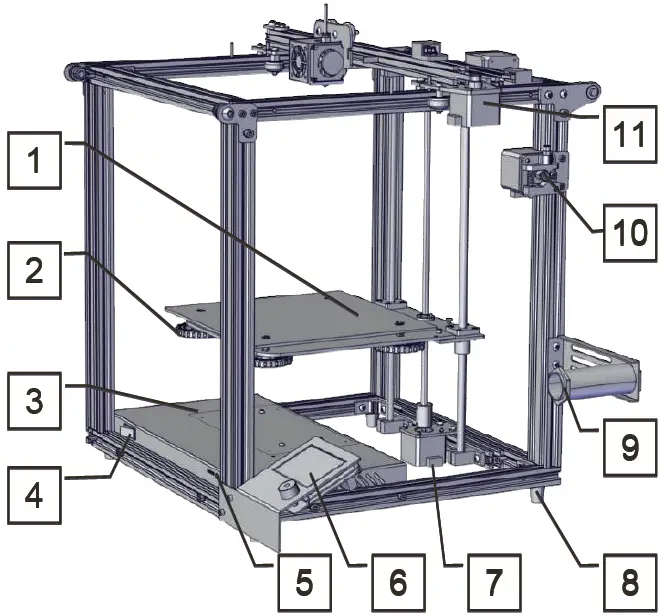 CREALITY Ender-5 Pro Top Quality 3D Printer 01