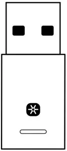 USB-A Unifying + Audio receiver
