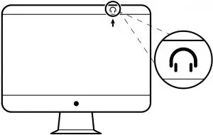 CONNECTING THE RECEIVER TO THE HEADSET
