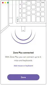 CONNECTING THE RECEIVER TO THE HEADSET