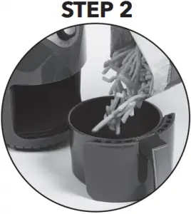 PowerXL Air Fryer PXL-AF-2QT Step 2