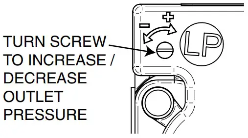 Pressure Fine Adjustment