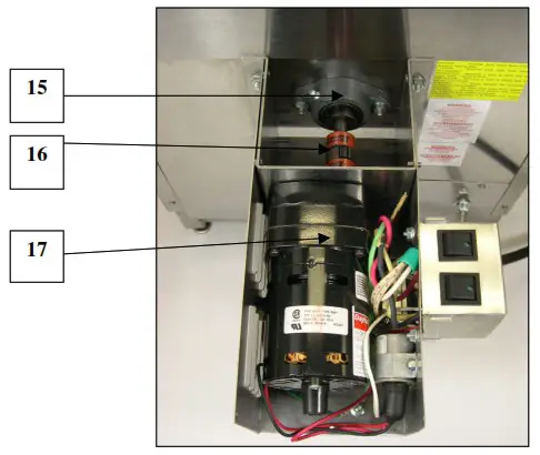 GOLD MEDAL 5081 Electric Peanut Roaster - Rear View 3
