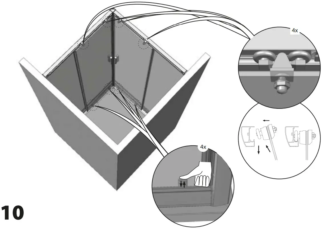 Ravak BLRV2K 120 Shower enclosure - Figure 12