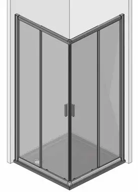 Ravak BLRV2K 120 Shower enclosure