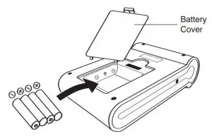 FIG 7 INSTALLING BATTERIES