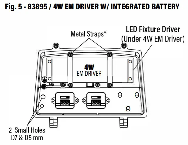 SUNCO LIGHTING WP-80W-5K-1PK LED Spec-Select Stealth Full Cutoff Wall Pack - Figure 5