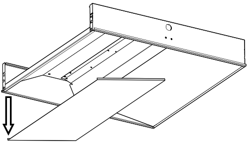 LEVITON BVL Series Architectural Recessed Troffer - 3