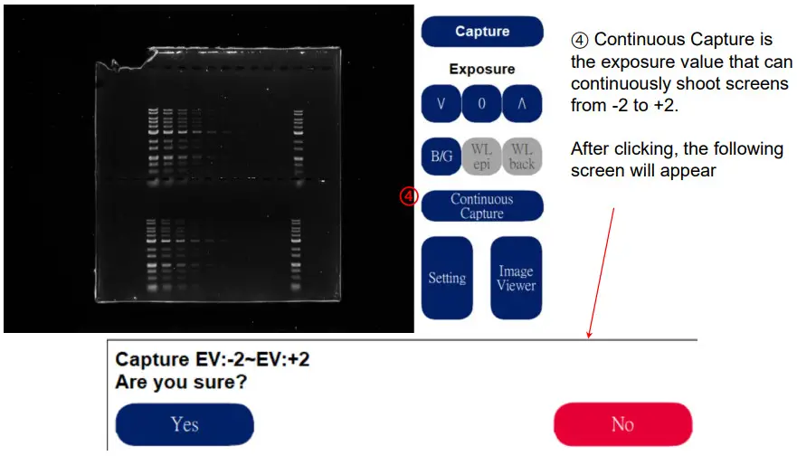 PACIFIC IMAGE ELECTRONICS Glite T8 Stand Alone Operation and Compact Gel Documentation System - fig10
