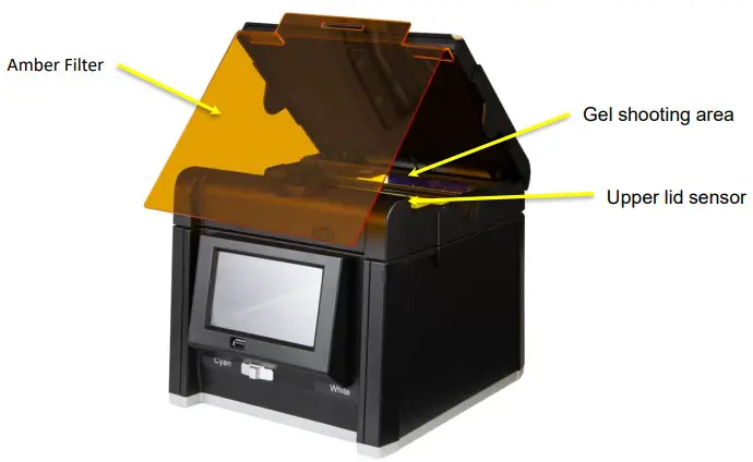 PACIFIC IMAGE ELECTRONICS Glite T8 Stand Alone Operation and Compact Gel Documentation System - fig2