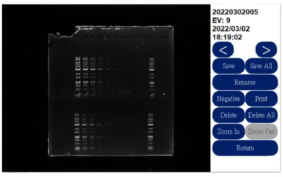 PACIFIC IMAGE ELECTRONICS Glite T8 Stand Alone Operation and Compact Gel Documentation System - fig6