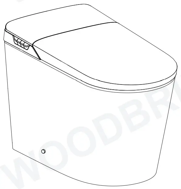 WOODBRIDGE B0980S Electronic Washlet Toilet -