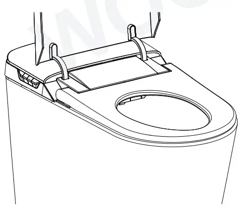 WOODBRIDGE B0980S Electronic Washlet Toilet - bidet seat