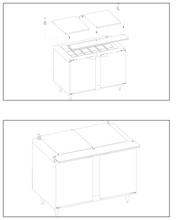 Traulsen UHT60 LR 60 Inch Undercounter Refrigerator - Fig4