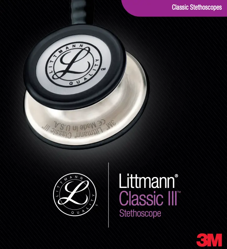 Littmann Classic III Frontpage
