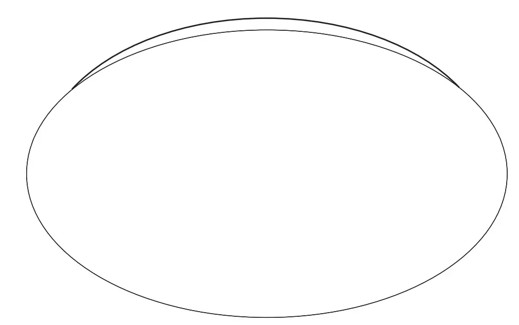 JOHN LEWIS 10504513 Saint LED Flush light