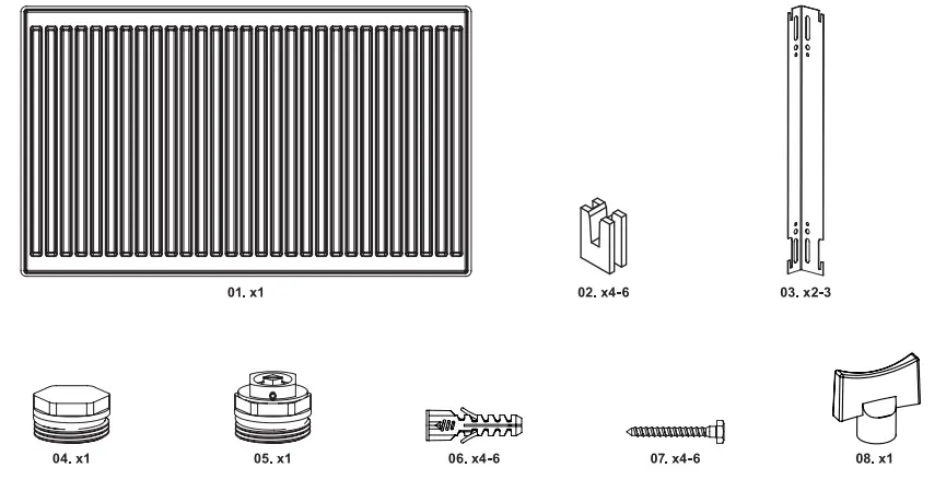 flomasta-5059340419060-Steel-Panel-Radiator-Instruction-FIG1