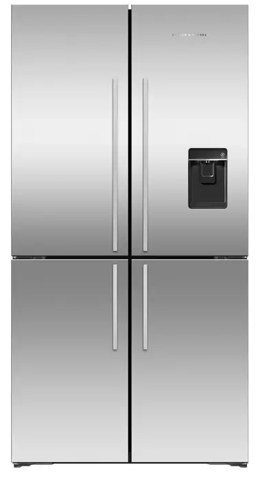 FISHER PAYKEL RF605QDUVX2 Freestanding Quad Door Refrigerator Freezer-